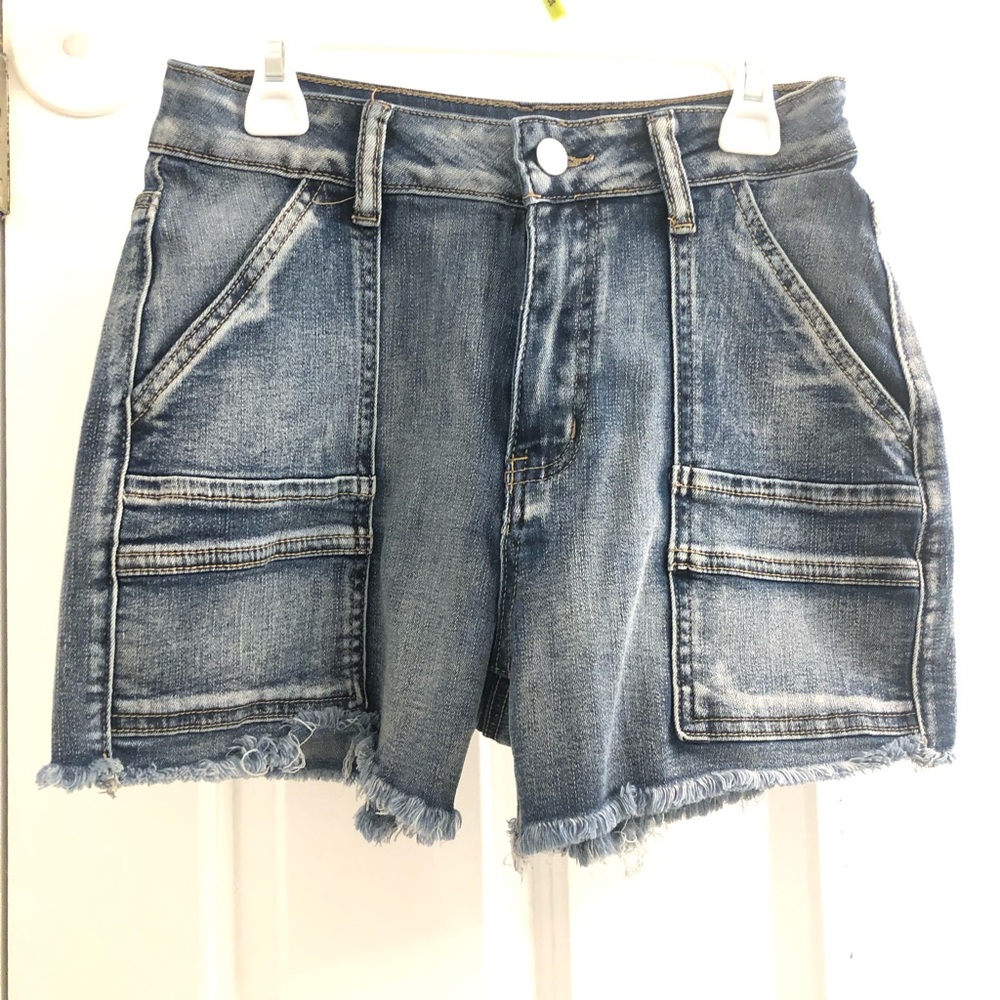 Casual Blue Jean Shorts for Women aotasely brand. Size small S. EUC